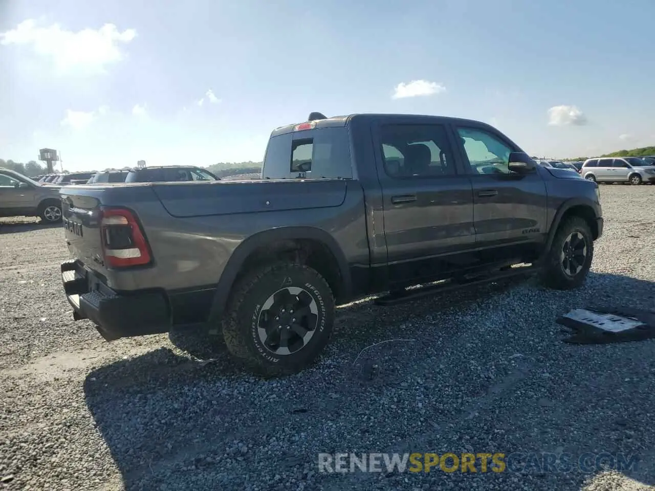 3 Photograph of a damaged car 1C6SRFLT0KN913894 RAM 1500 2019