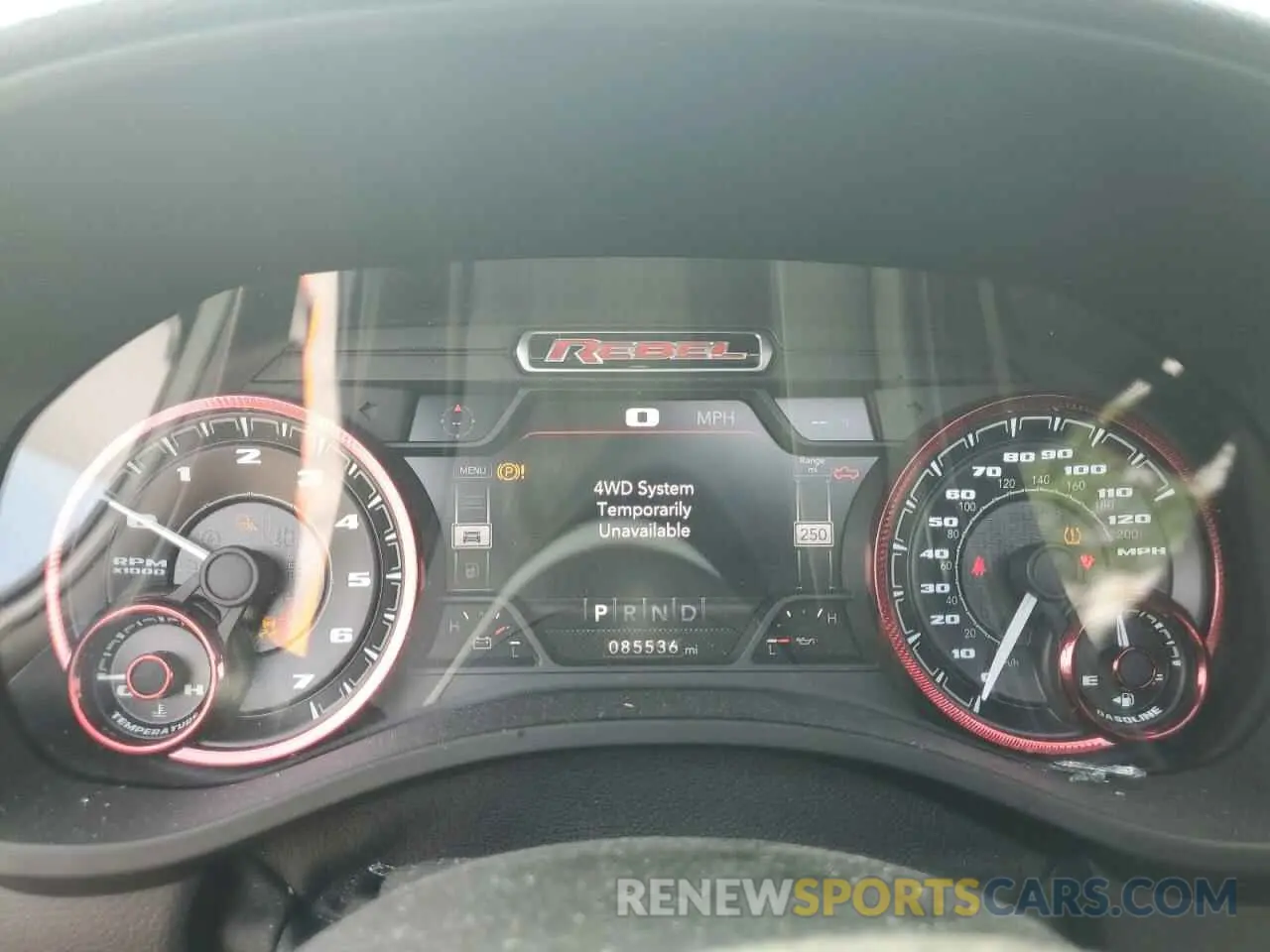 9 Photograph of a damaged car 1C6SRFLT1KN550716 RAM 1500 2019