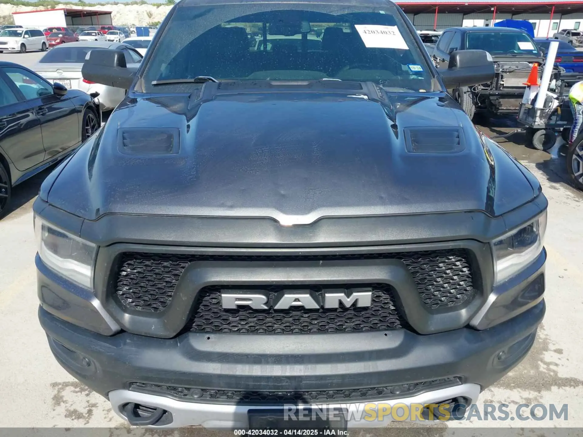 6 Фотография поврежденного автомобиля 1C6SRFLT2KN661792 RAM 1500 2019