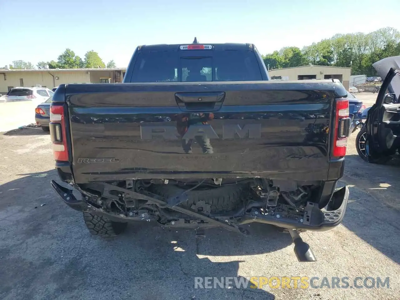 6 Photograph of a damaged car 1C6SRFLT5KN811457 RAM 1500 2019
