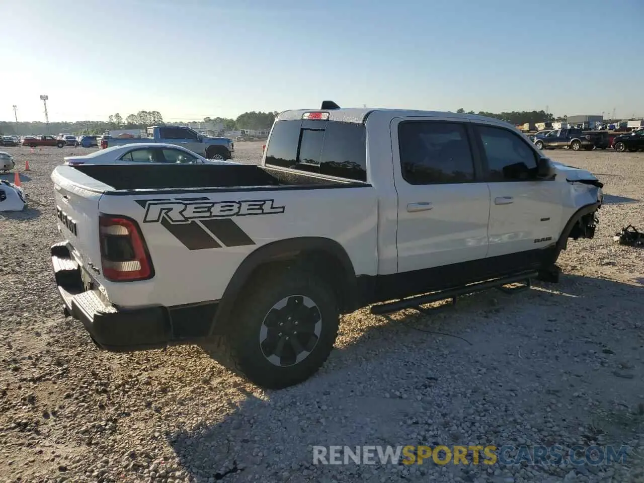 3 Photograph of a damaged car 1C6SRFLT5KN845107 RAM 1500 2019