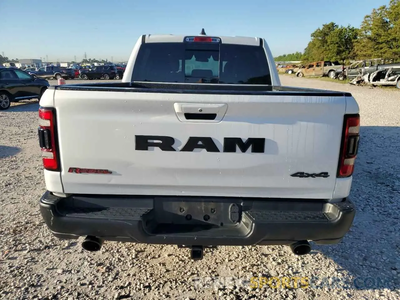 6 Photograph of a damaged car 1C6SRFLT5KN845107 RAM 1500 2019