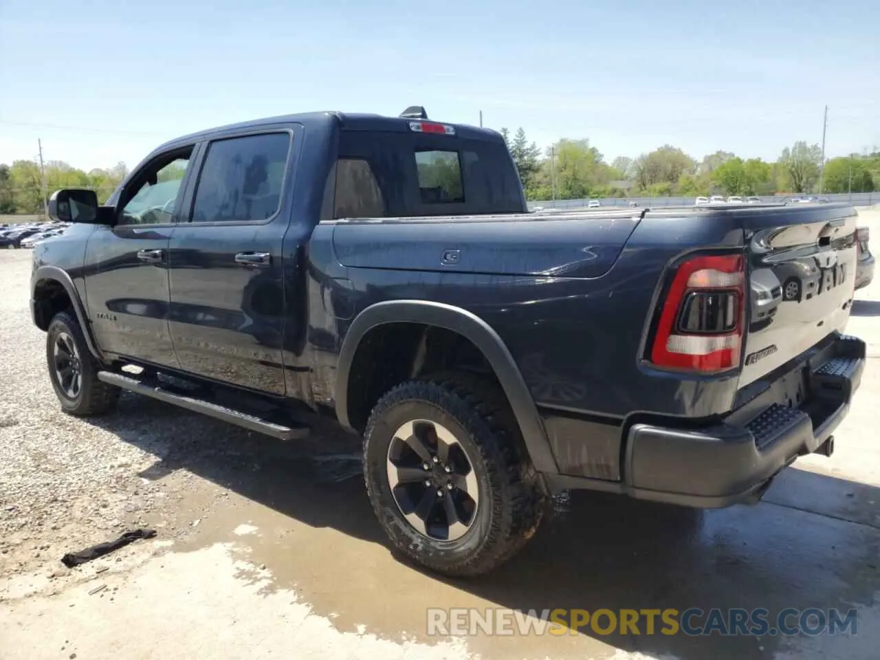 2 Photograph of a damaged car 1C6SRFLT6KN615351 RAM 1500 2019