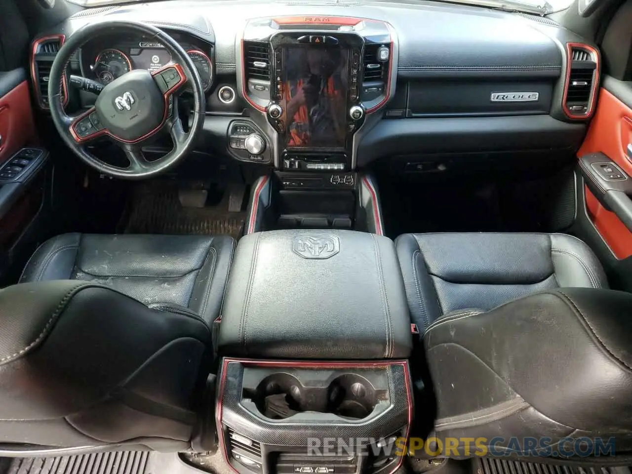 8 Photograph of a damaged car 1C6SRFLT6KN908960 RAM 1500 2019