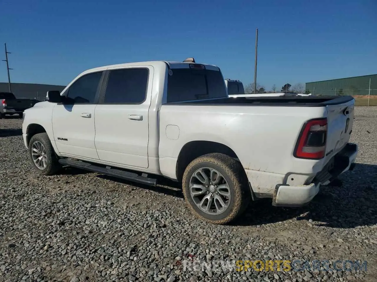 2 Photograph of a damaged car 1C6SRFLT9KN648442 RAM 1500 2019