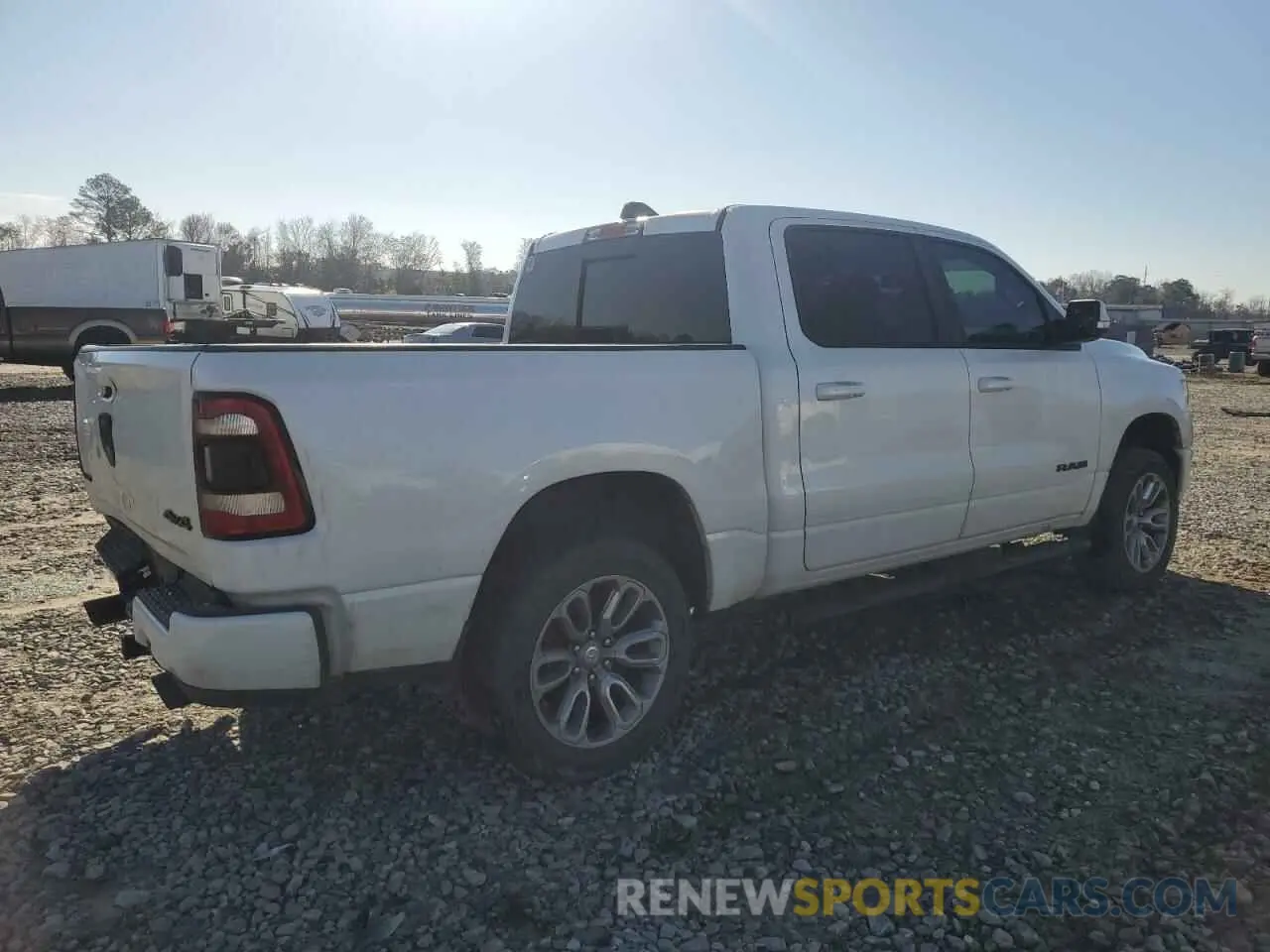 3 Photograph of a damaged car 1C6SRFLT9KN648442 RAM 1500 2019