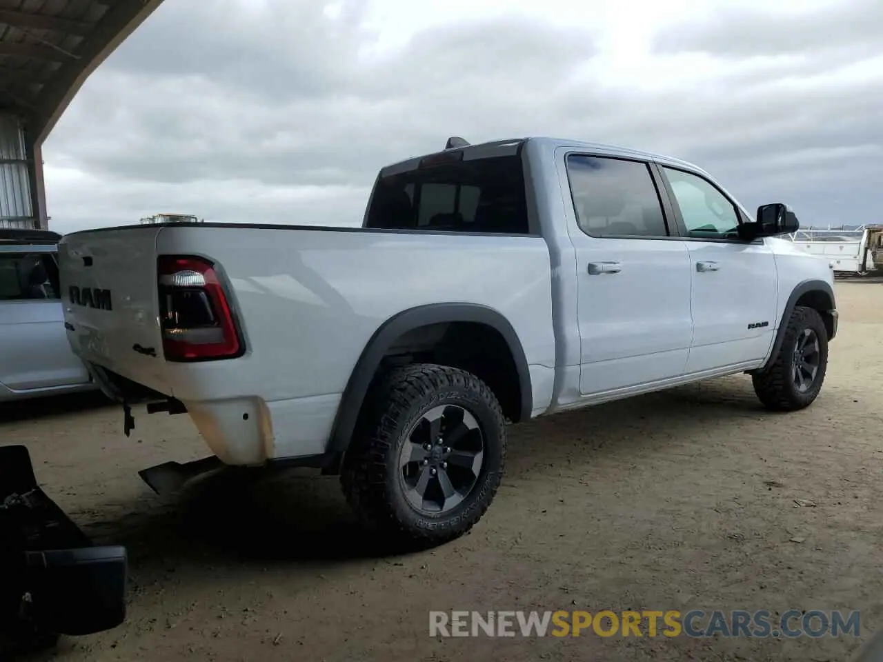 3 Photograph of a damaged car 1C6SRFLTXKN618849 RAM 1500 2019