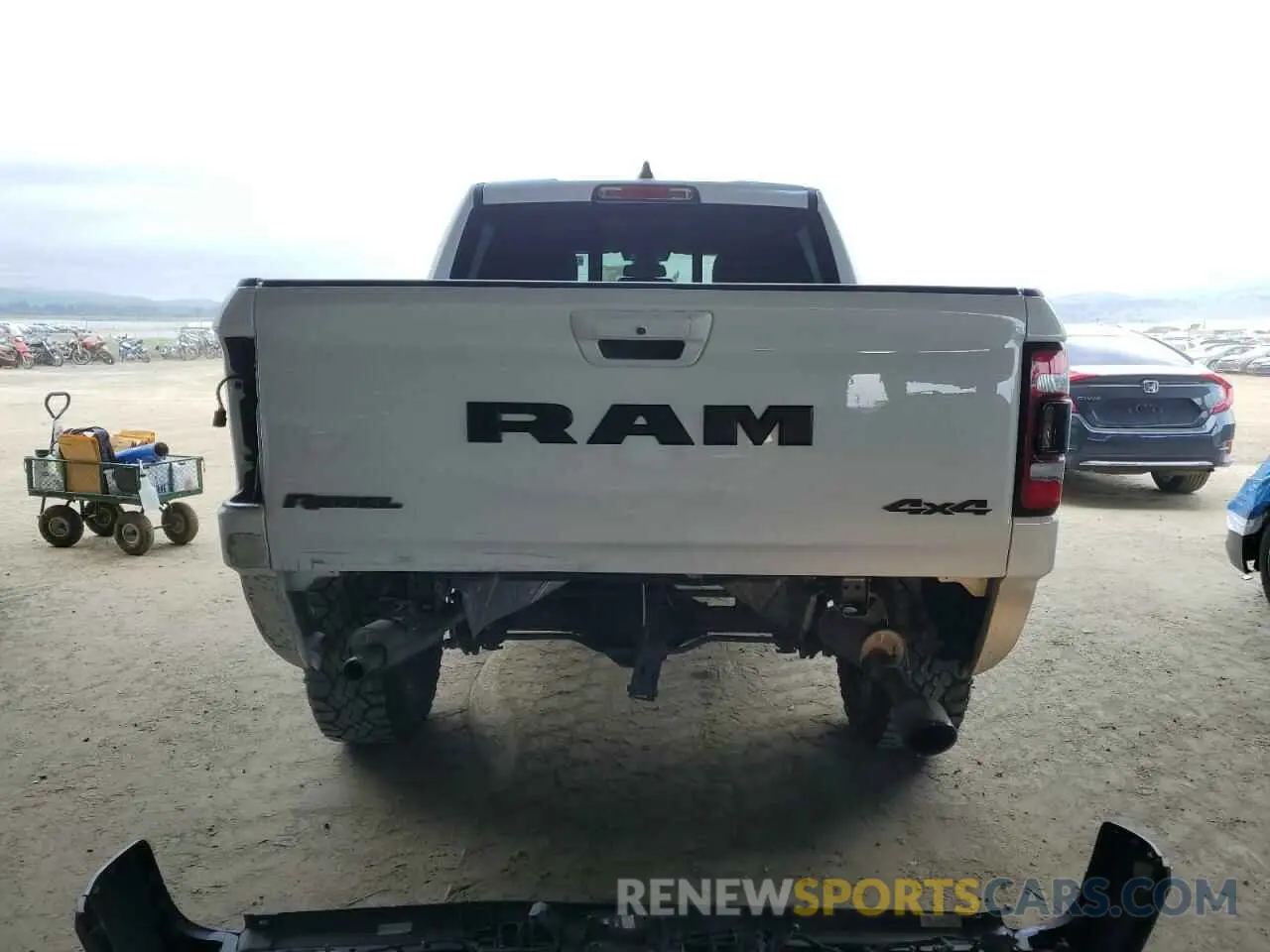 6 Photograph of a damaged car 1C6SRFLTXKN618849 RAM 1500 2019