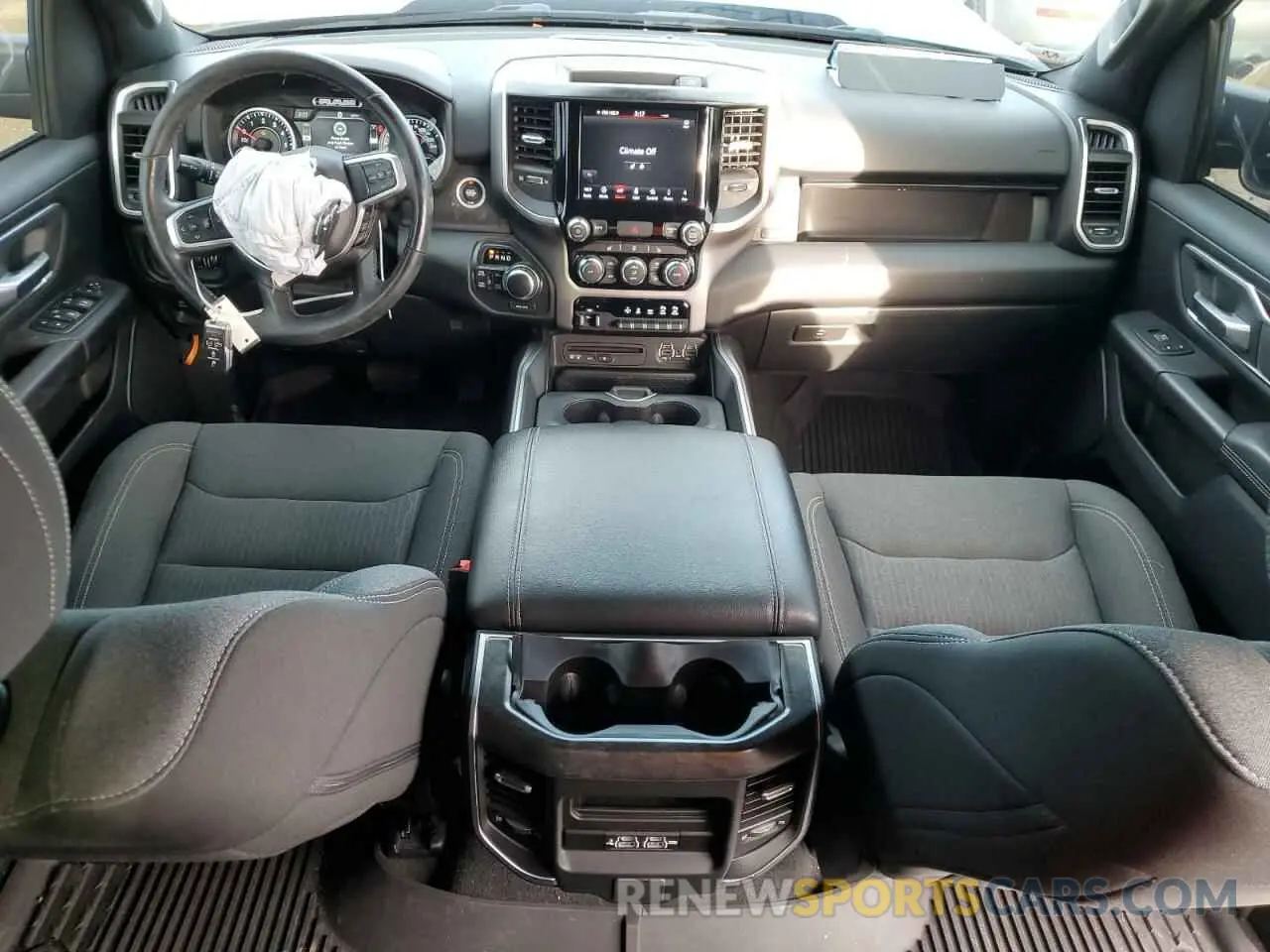 8 Фотография поврежденного автомобиля 1C6SRFMT1KN527368 RAM 1500 2019