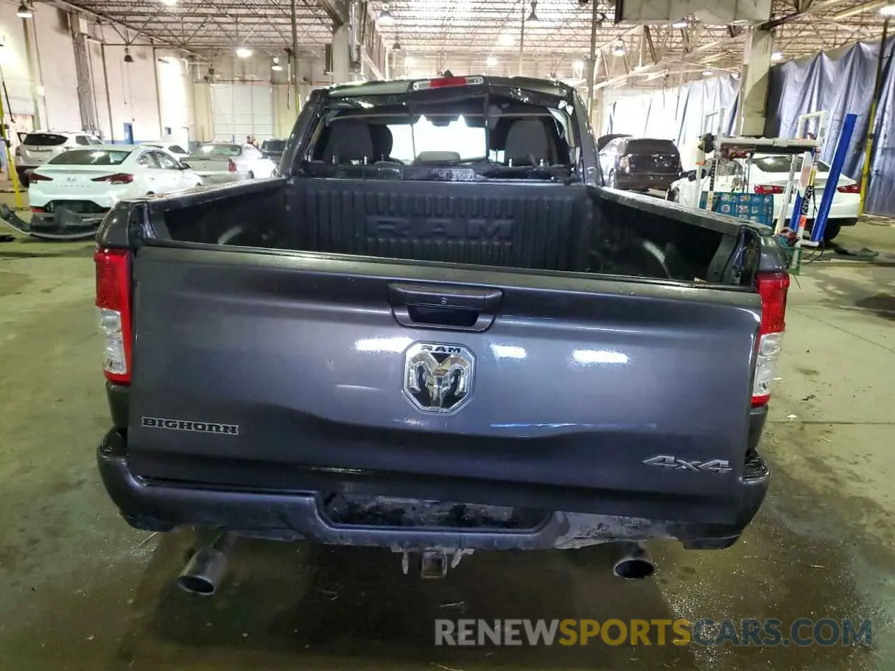 6 Photograph of a damaged car 1C6SRFMT3KN691897 RAM 1500 2019
