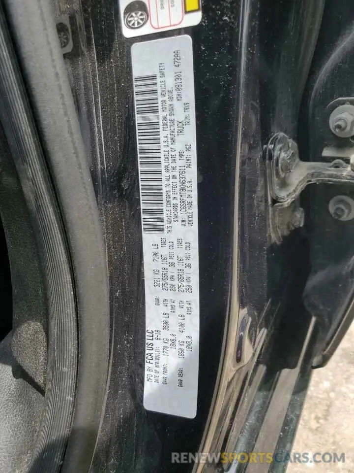 12 Photograph of a damaged car 1C6SRFMT8KN637611 RAM 1500 2019