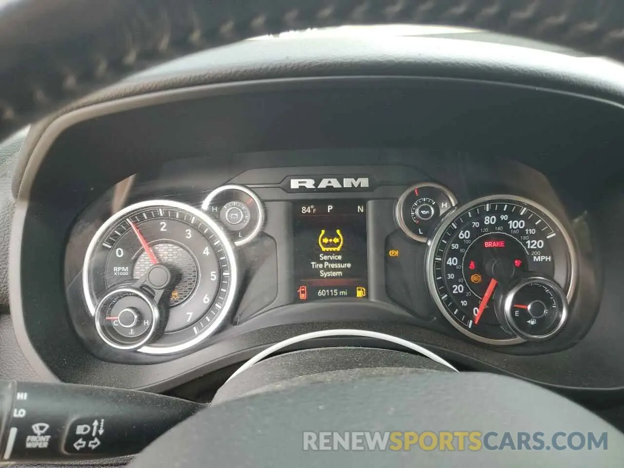 9 Photograph of a damaged car 1C6SRFMT8KN864295 RAM 1500 2019