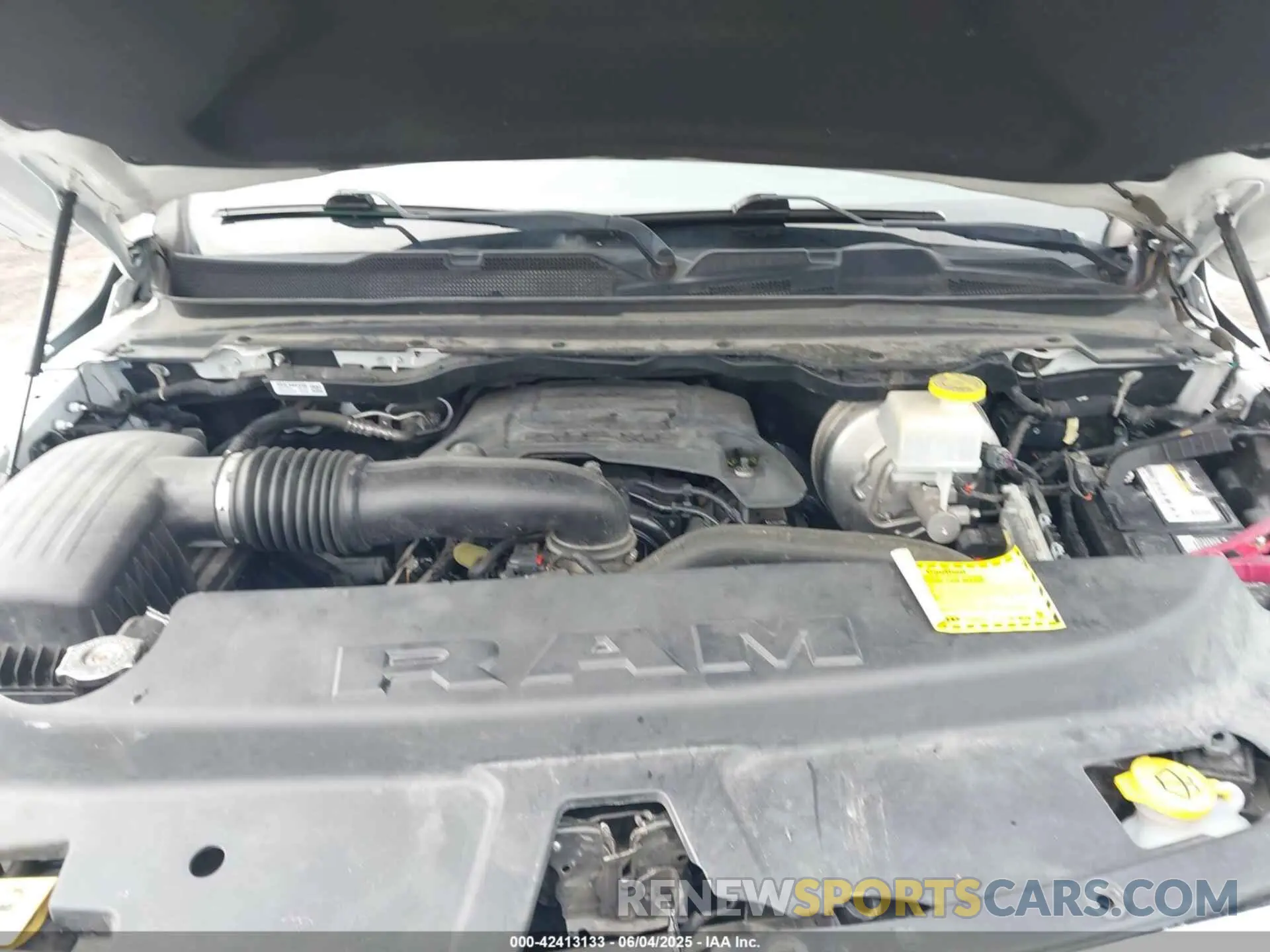 10 Фотография поврежденного автомобиля 1C6SRFPT3KN774290 RAM 1500 2019