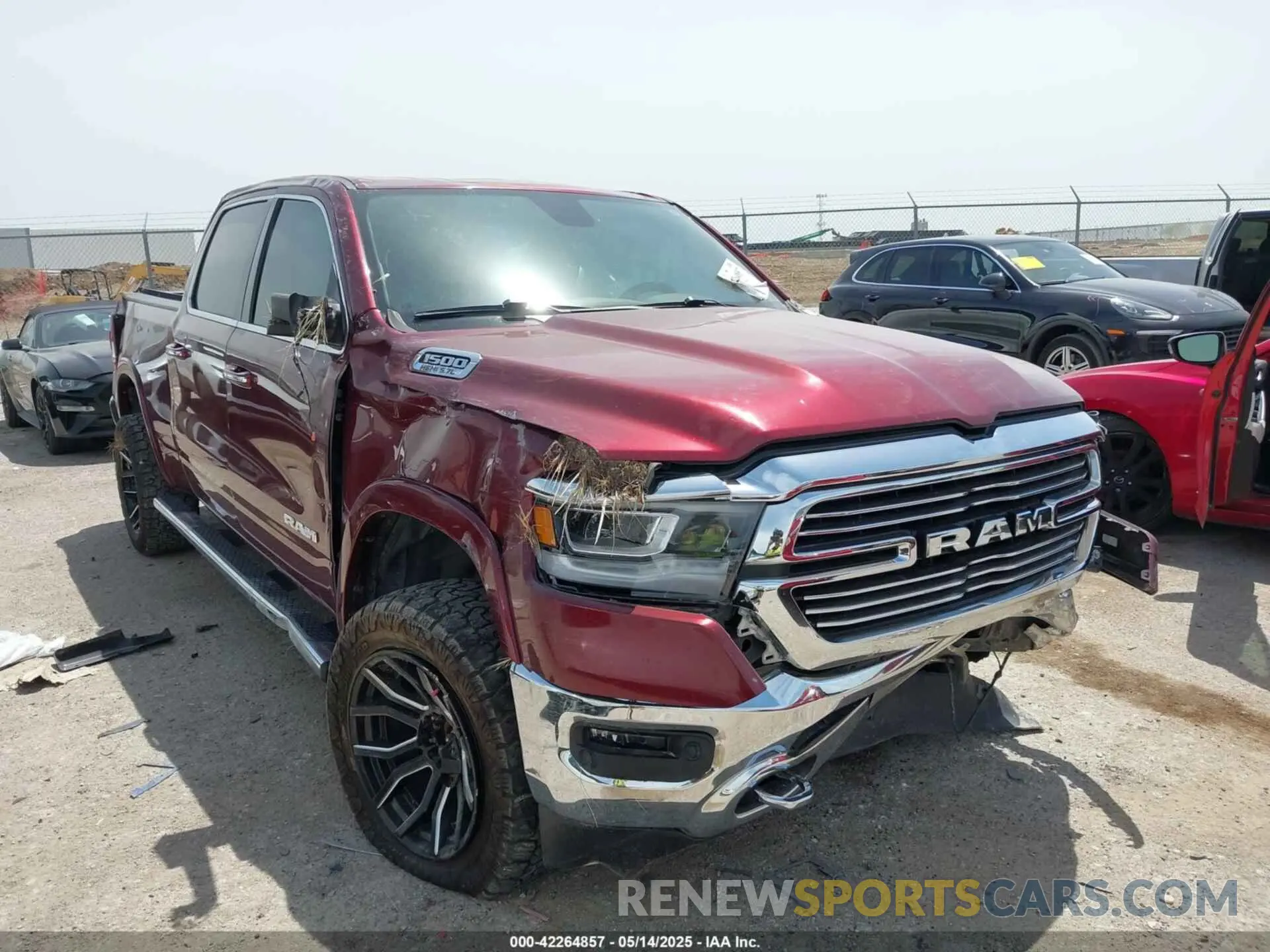 1 Фотография поврежденного автомобиля 1C6SRFRT6KN653315 RAM 1500 2019