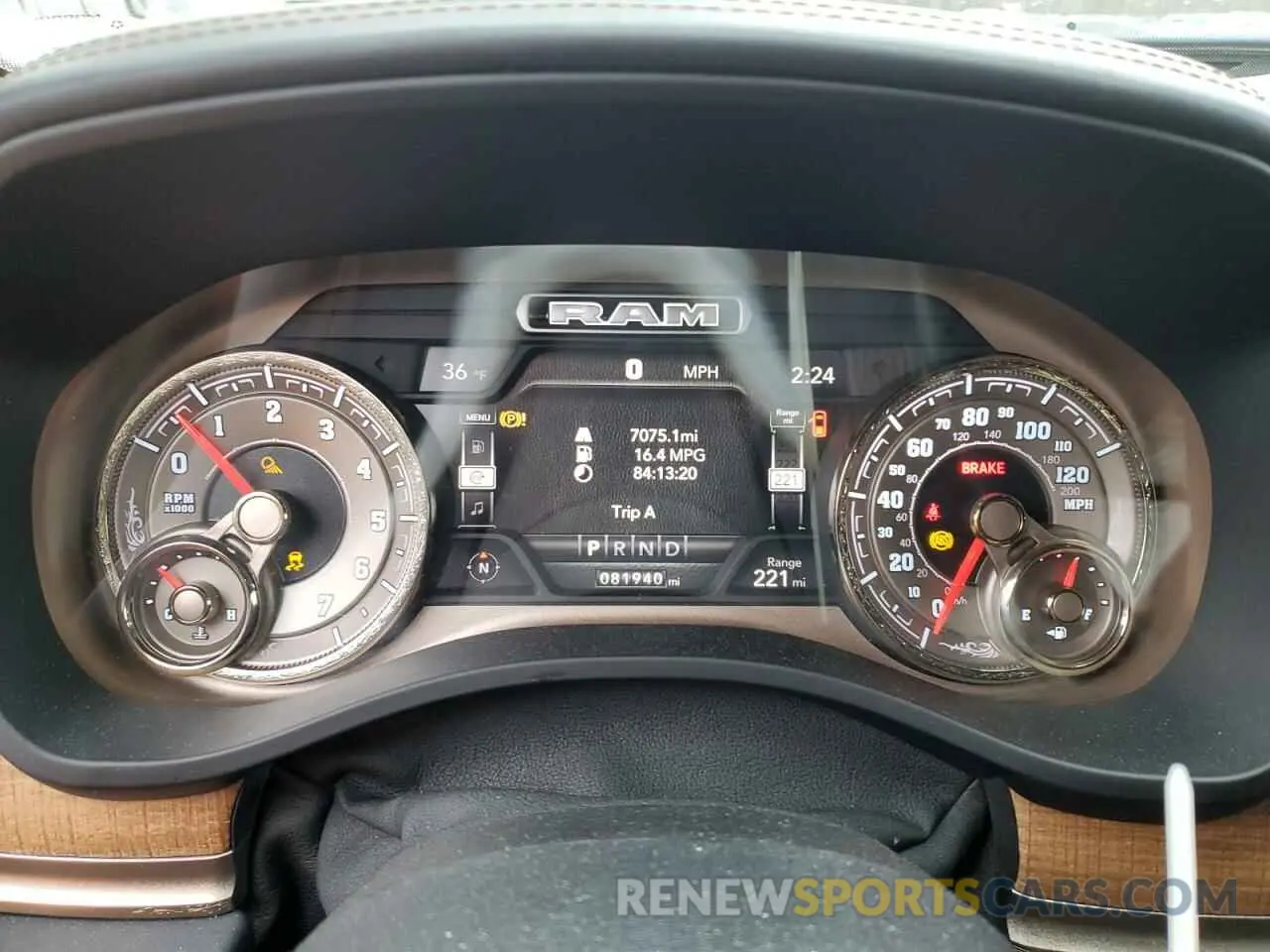 9 Photograph of a damaged car 1C6SRFST6KN573300 RAM 1500 2019