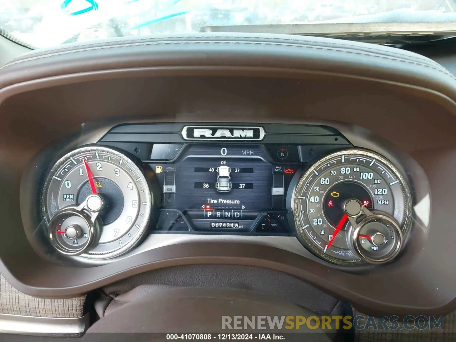 7 Фотография поврежденного автомобиля 1C6SRFST6KN886928 RAM 1500 2019