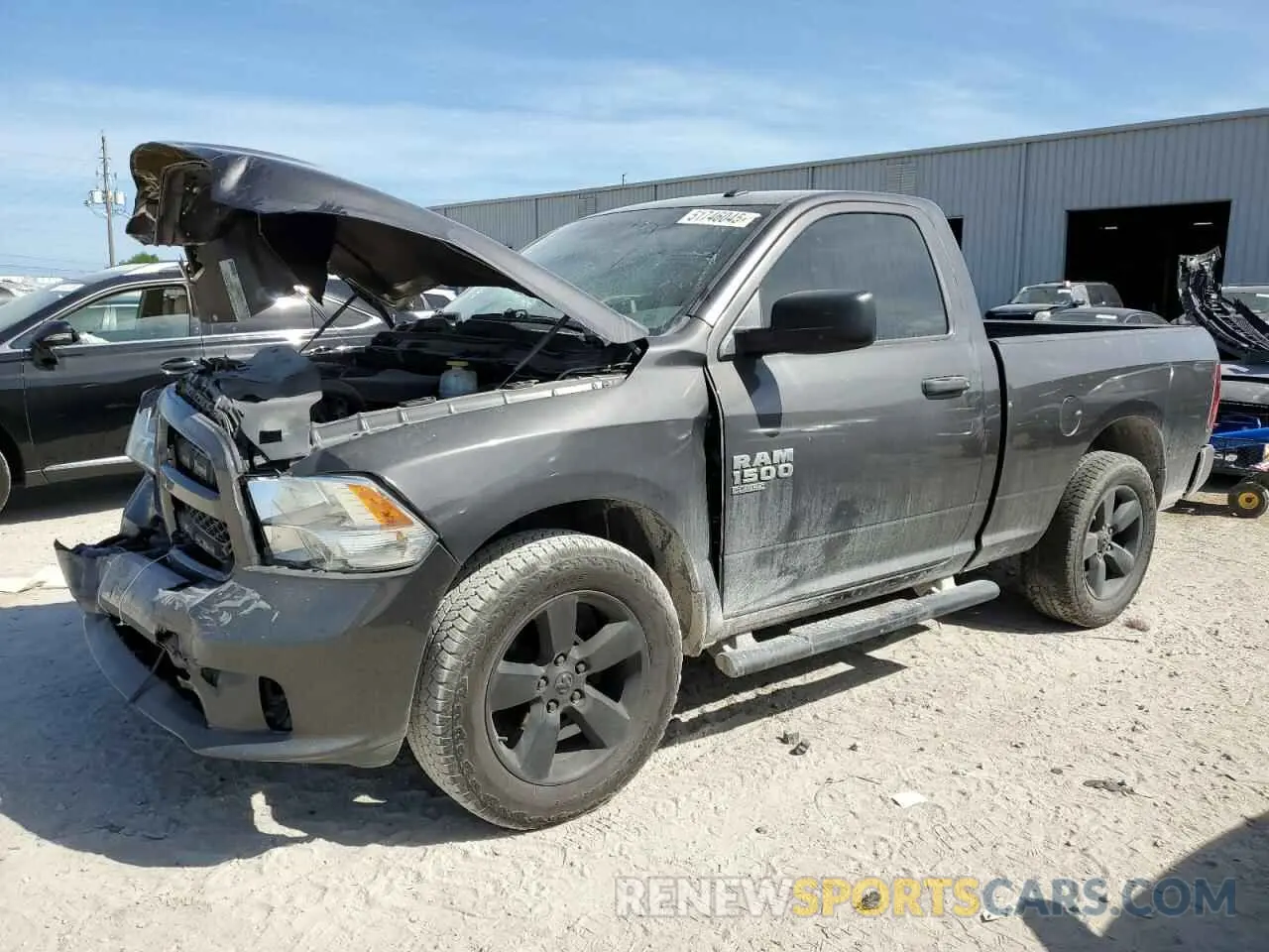 1 Фотография поврежденного автомобиля 3C6JR6AG8KG500941 RAM 1500 2019