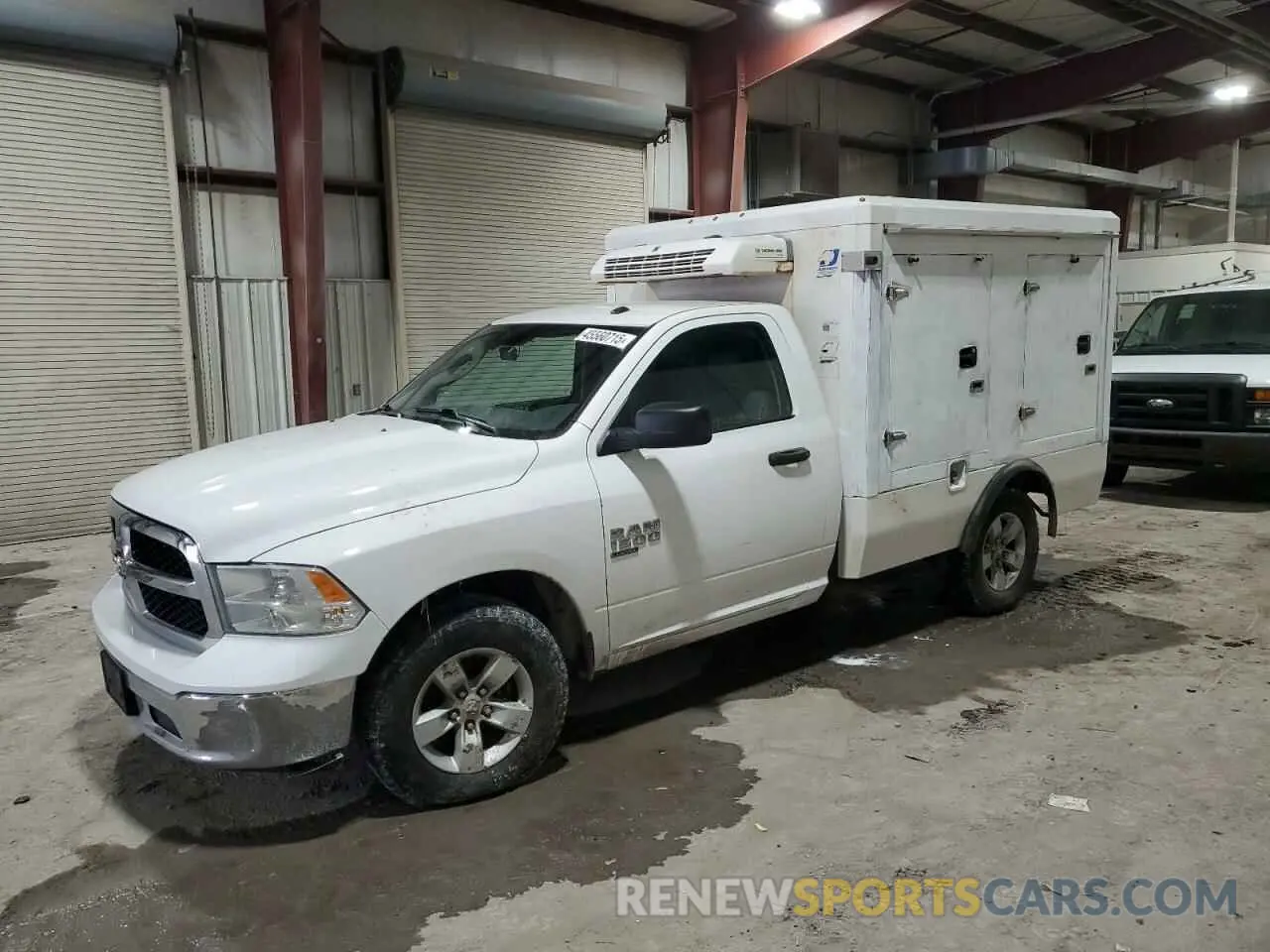 1 Photograph of a damaged car 3C6JR6DG1KG651650 RAM 1500 2019