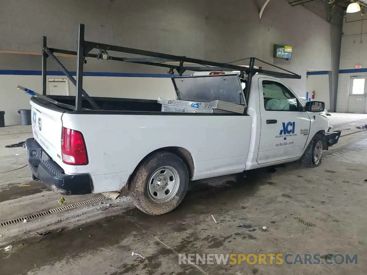 3 Photograph of a damaged car 3C6JR6DGXKG583297 RAM 1500 2019
