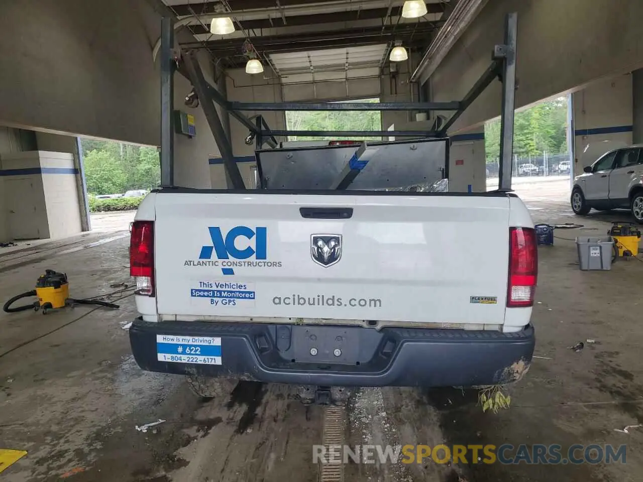 6 Photograph of a damaged car 3C6JR6DGXKG583297 RAM 1500 2019