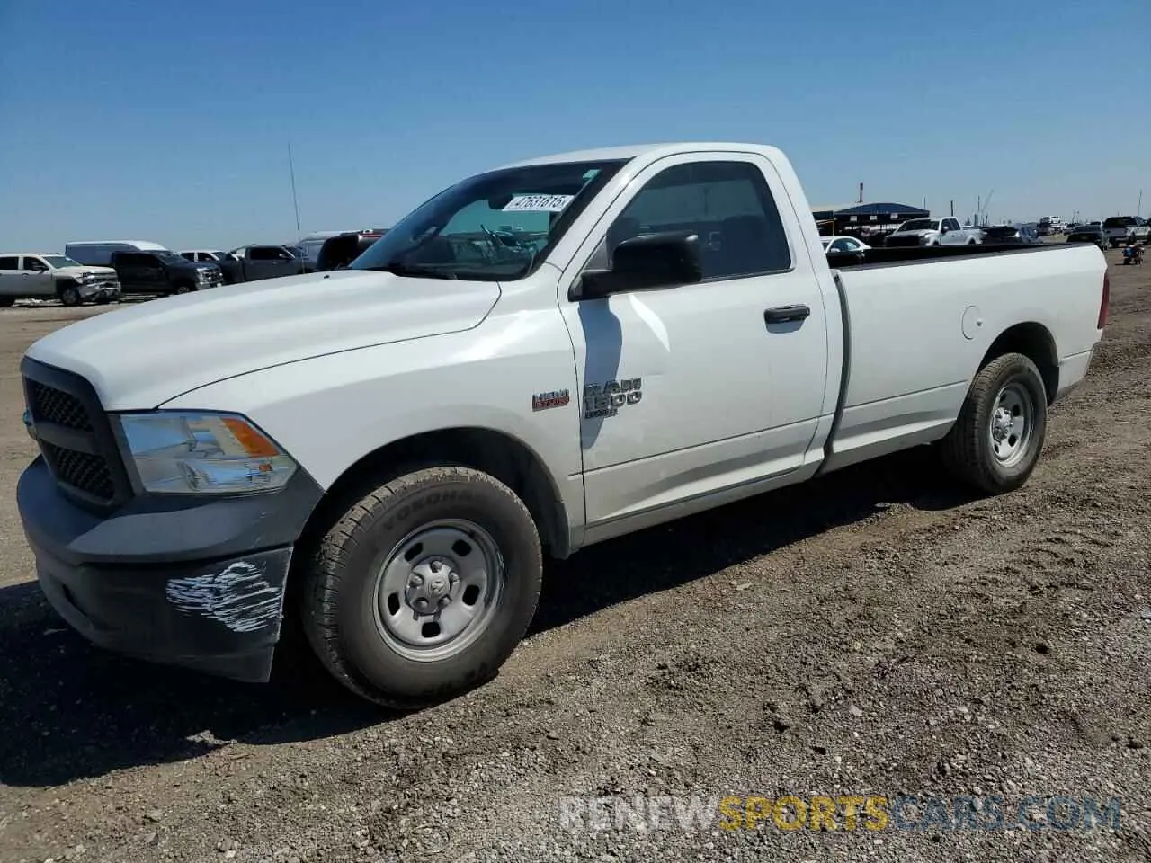 1 Фотография поврежденного автомобиля 3C6JR6DT2KG619836 RAM 1500 2019