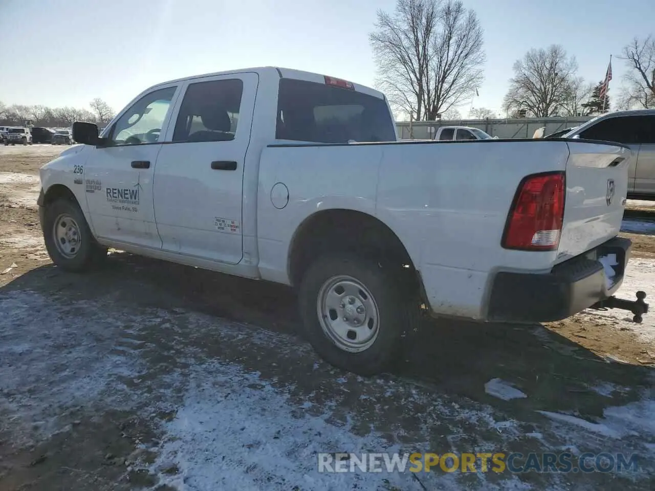 2 Photograph of a damaged car 3C6RR7KT4KG723272 RAM 1500 2019