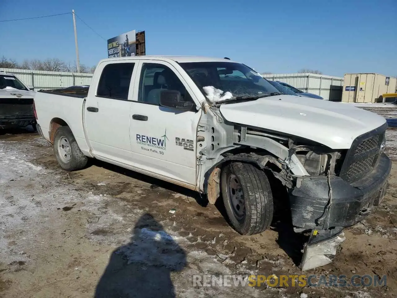 4 Photograph of a damaged car 3C6RR7KT4KG723272 RAM 1500 2019