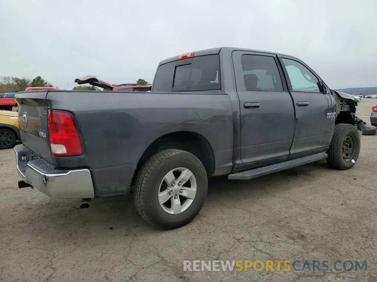 3 Photograph of a damaged car 3C6RR7LT8KG631273 RAM 1500 2019