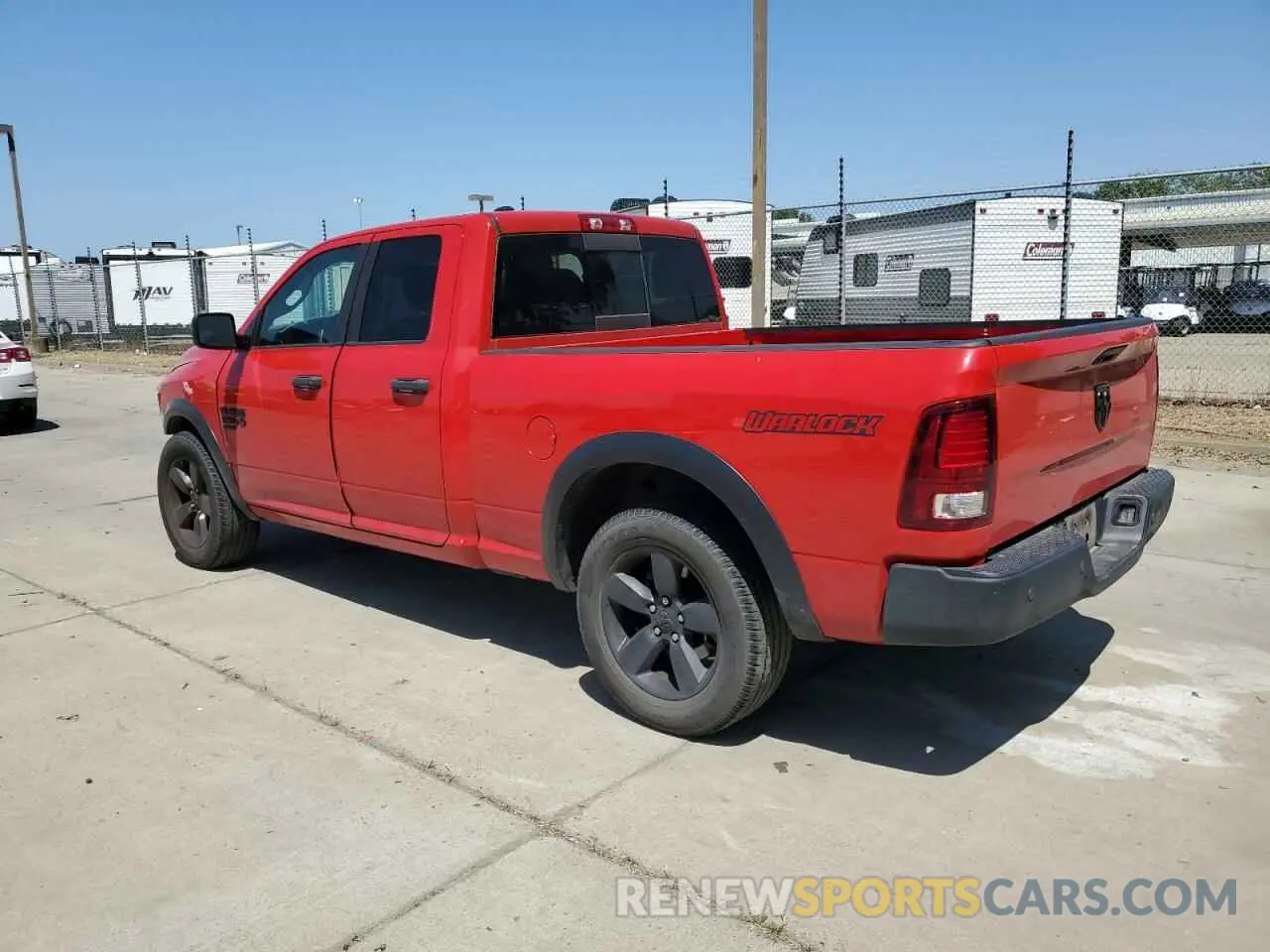 2 Photograph of a damaged car 1C6RR6GG4LS153967 RAM 1500 2020