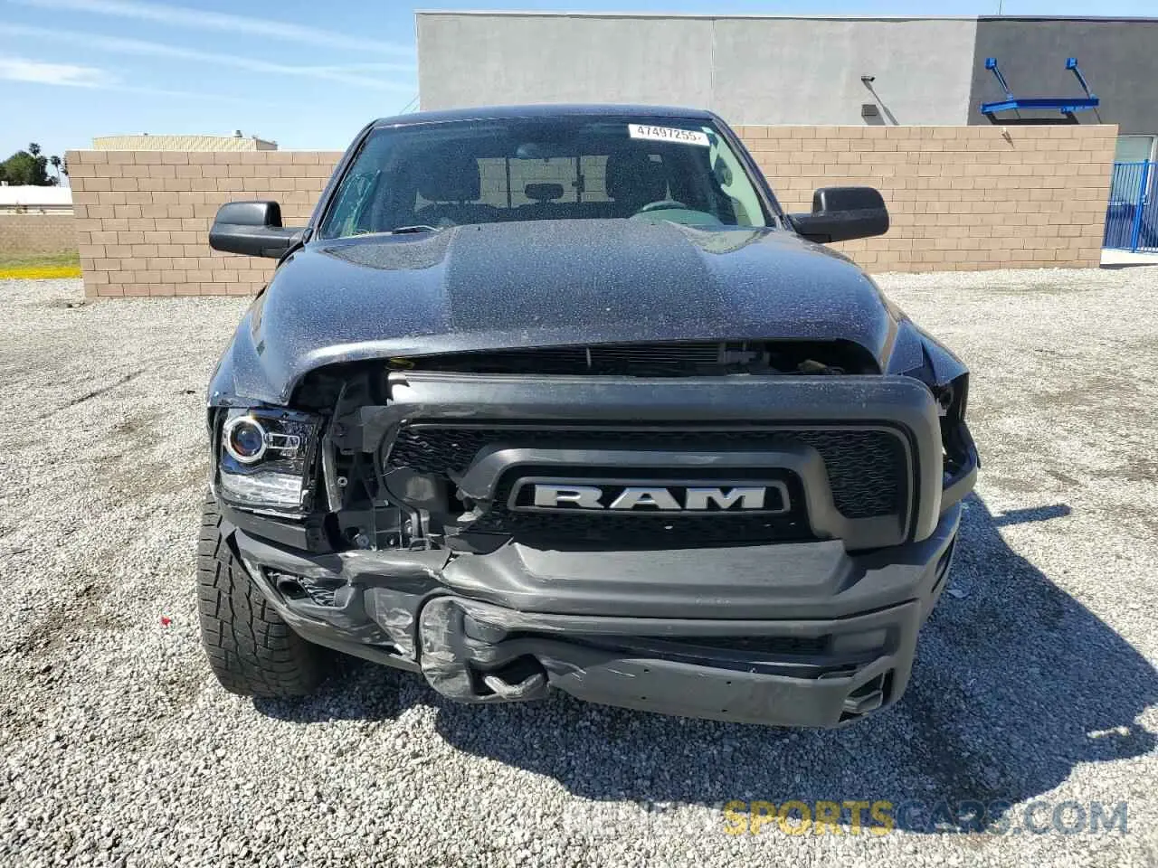 5 Photograph of a damaged car 1C6RR6GG9LS105560 RAM 1500 2020