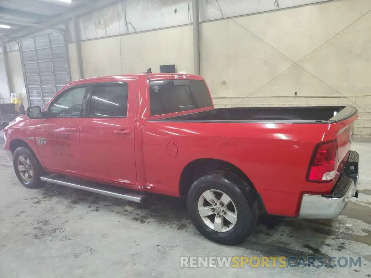2 Photograph of a damaged car 1C6RR6TT3LS134331 RAM 1500 2020