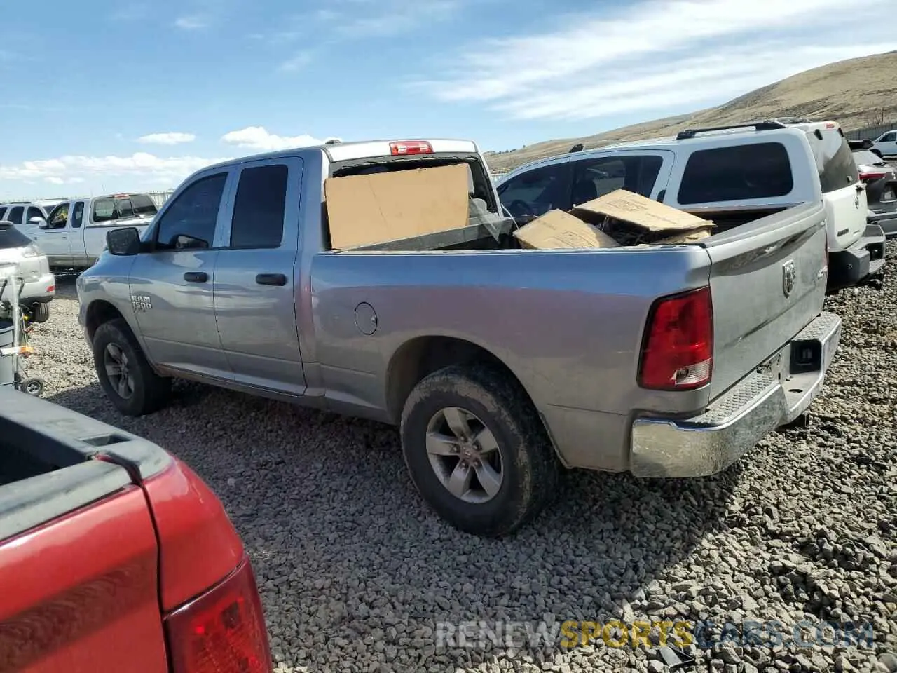 2 Photograph of a damaged car 1C6RR7FG4LS130289 RAM 1500 2020