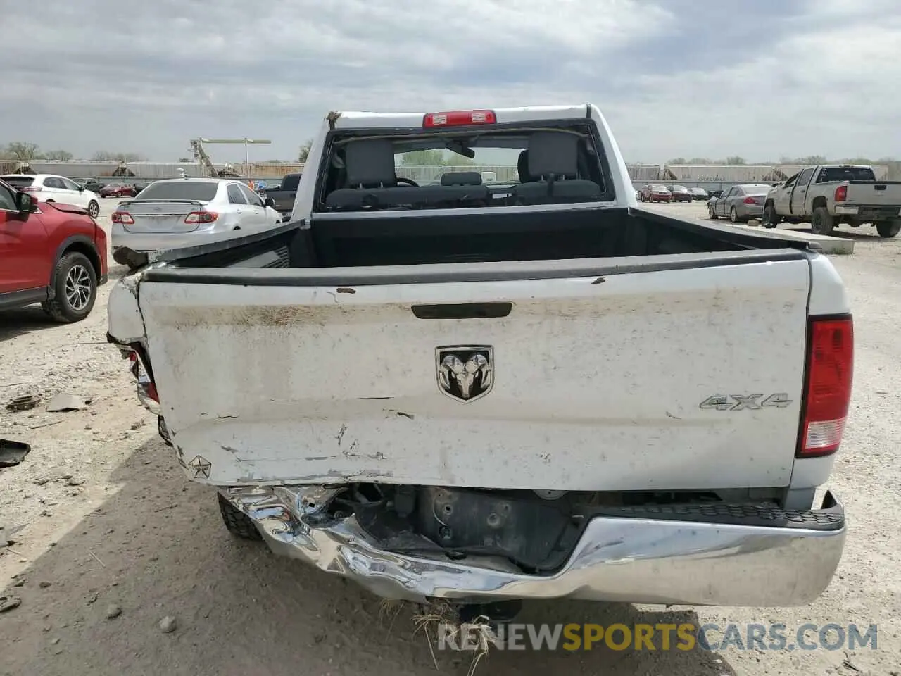 6 Photograph of a damaged car 1C6RR7FTXLS149863 RAM 1500 2020