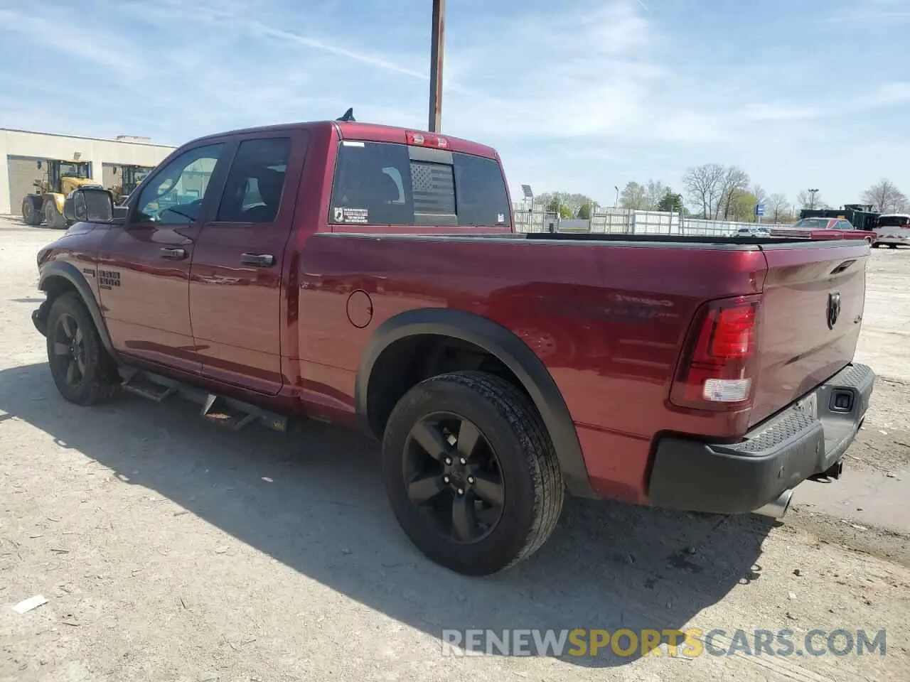 2 Photograph of a damaged car 1C6RR7GT3LS154739 RAM 1500 2020