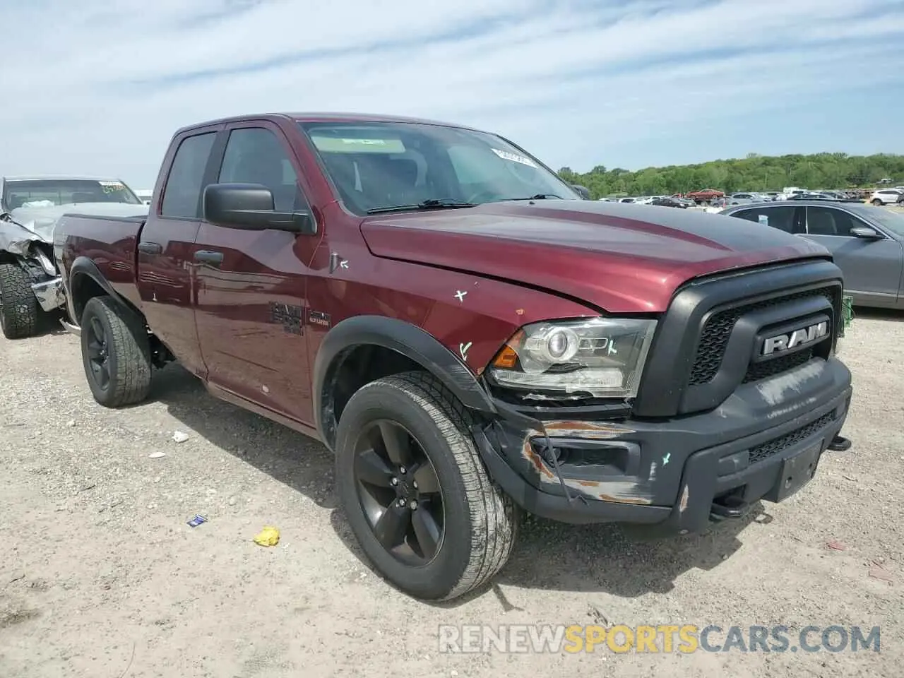 4 Photograph of a damaged car 1C6RR7GT4LS125198 RAM 1500 2020