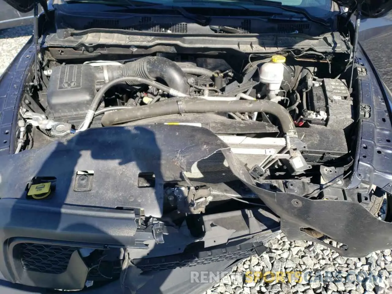 11 Фотография поврежденного автомобиля 1C6RR7GTXLS122287 RAM 1500 2020
