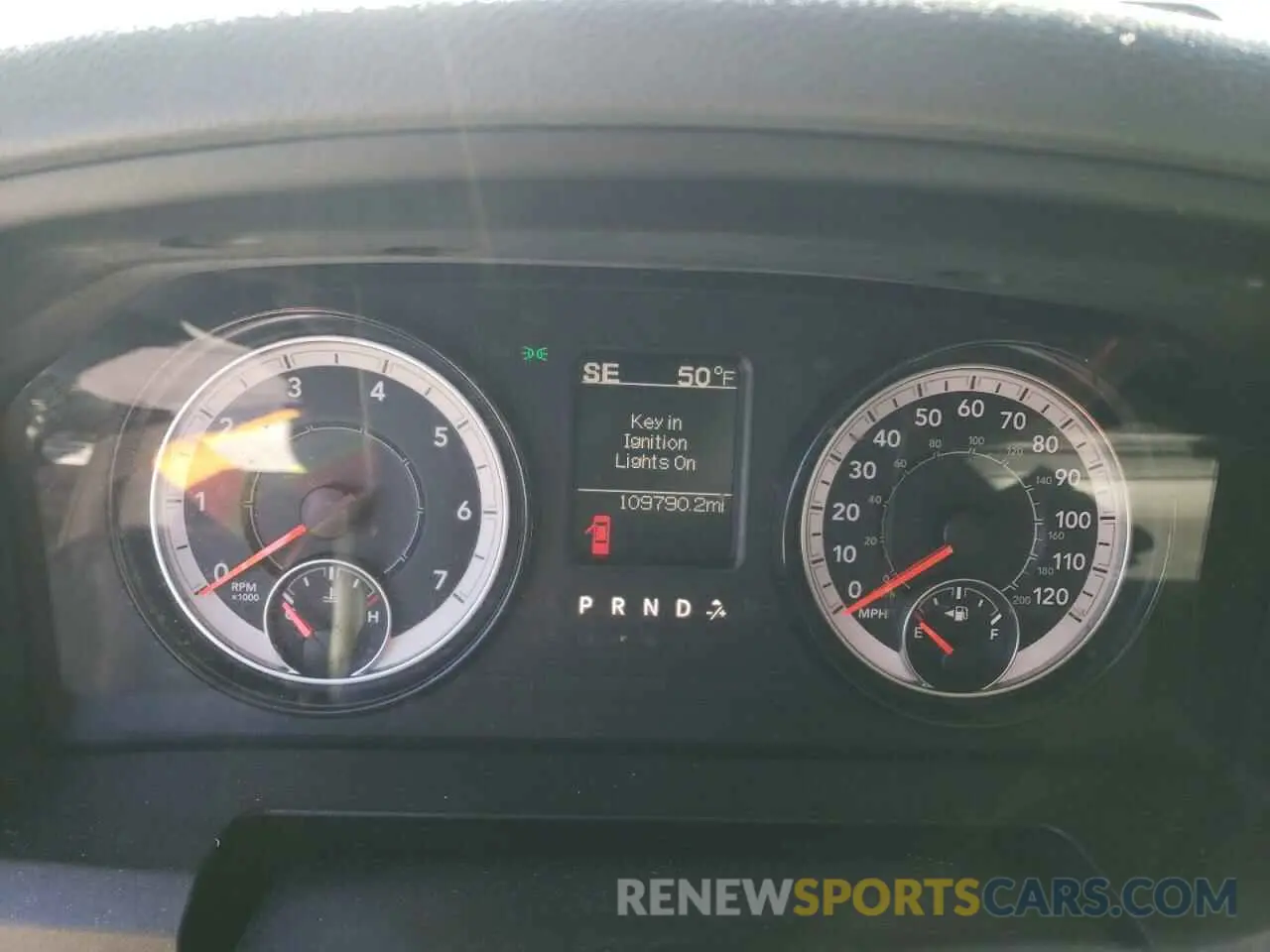 9 Фотография поврежденного автомобиля 1C6RR7GTXLS122287 RAM 1500 2020