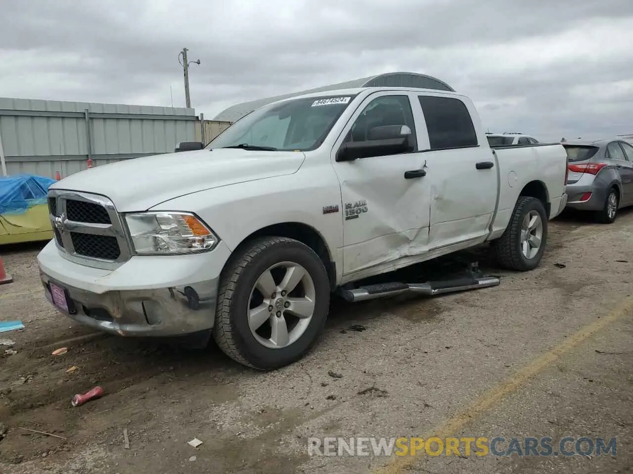 1 Photograph of a damaged car 1C6RR7KT7LS117054 RAM 1500 2020