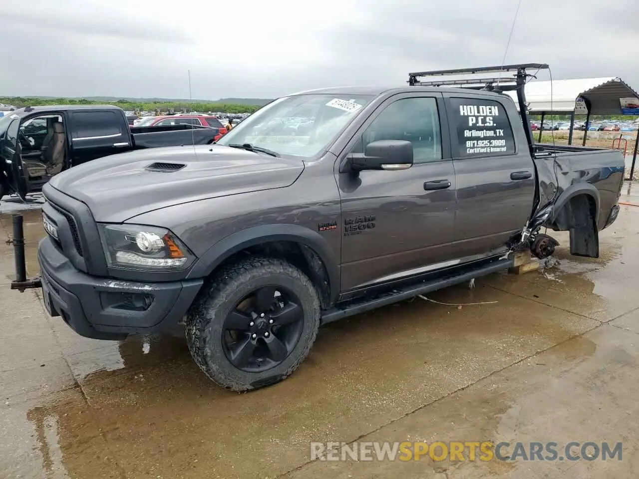 1 Photograph of a damaged car 1C6RR7LT6LS141604 RAM 1500 2020