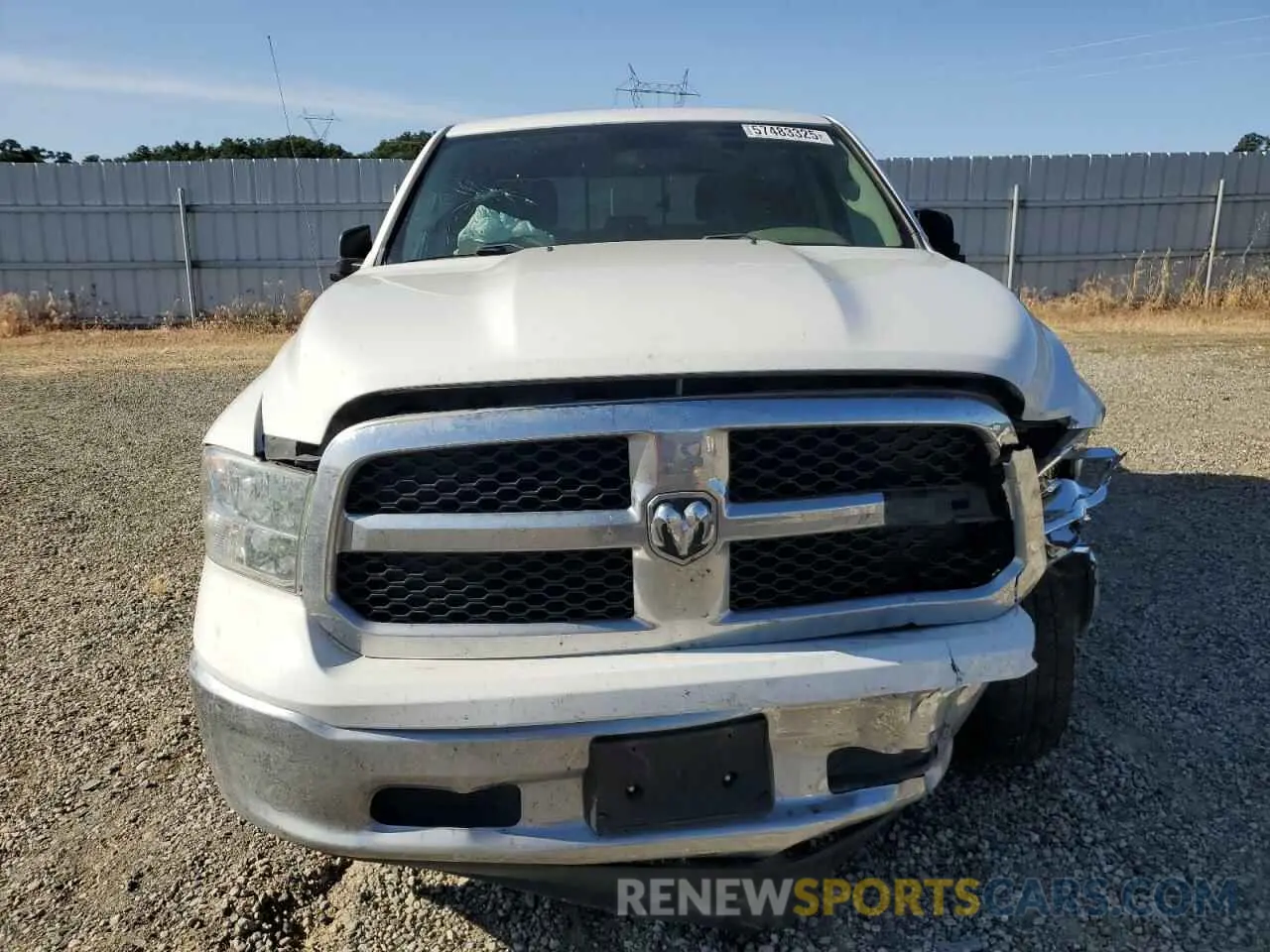 5 Photograph of a damaged car 1C6RR7TT6LS129355 RAM 1500 2020