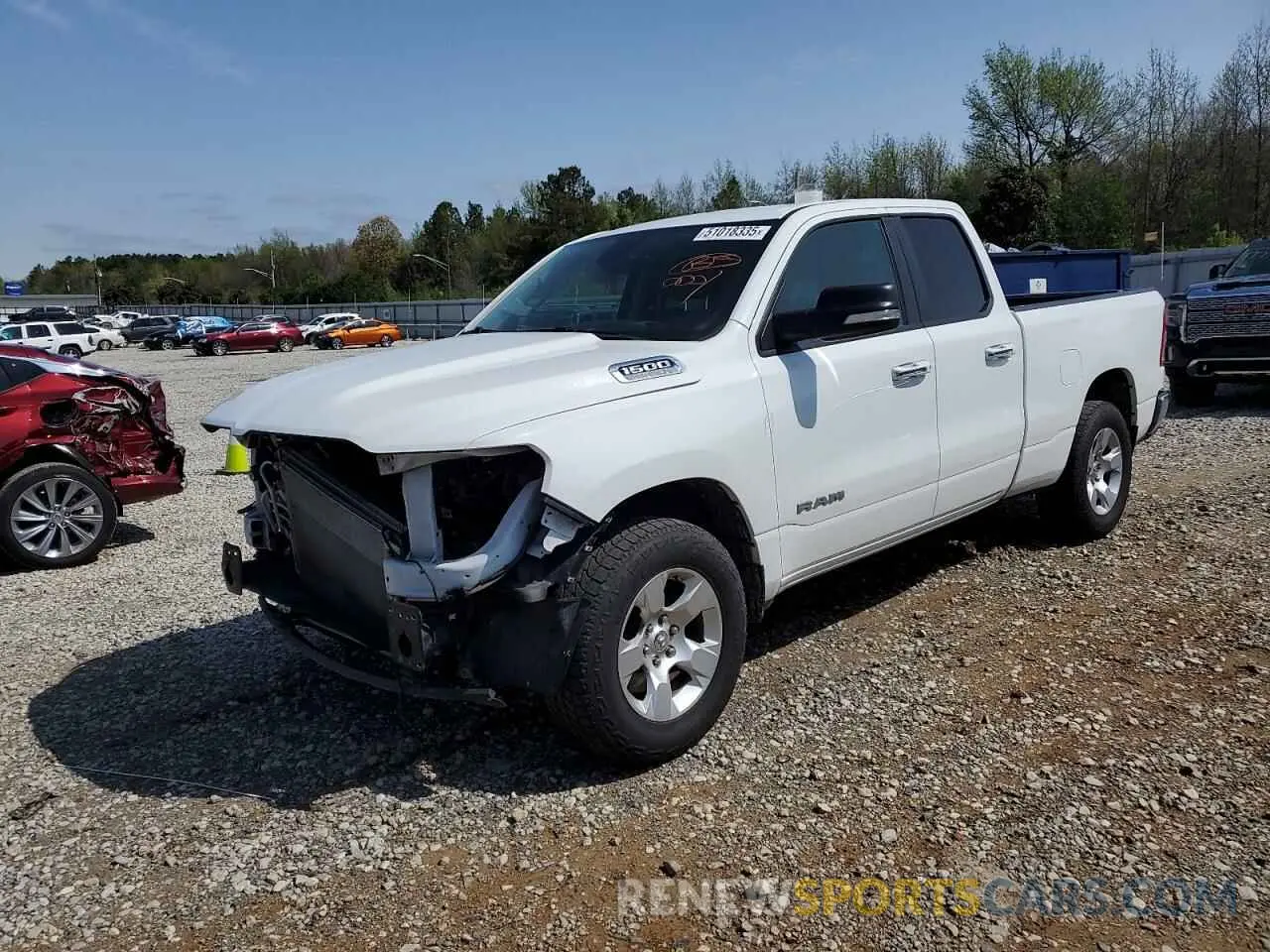 1 Фотография поврежденного автомобиля 1C6RREBT0LN229584 RAM 1500 2020