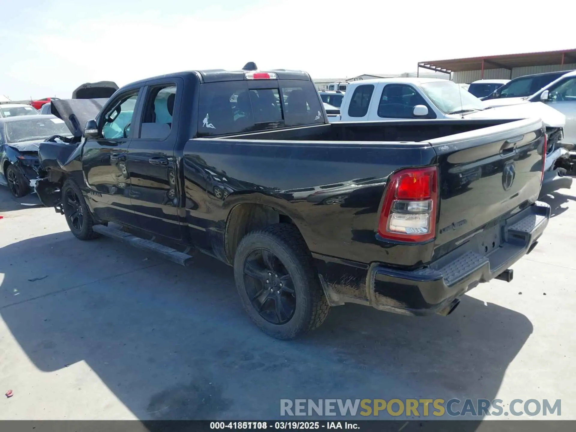 3 Photograph of a damaged car 1C6RREBT2LN108040 RAM 1500 2020