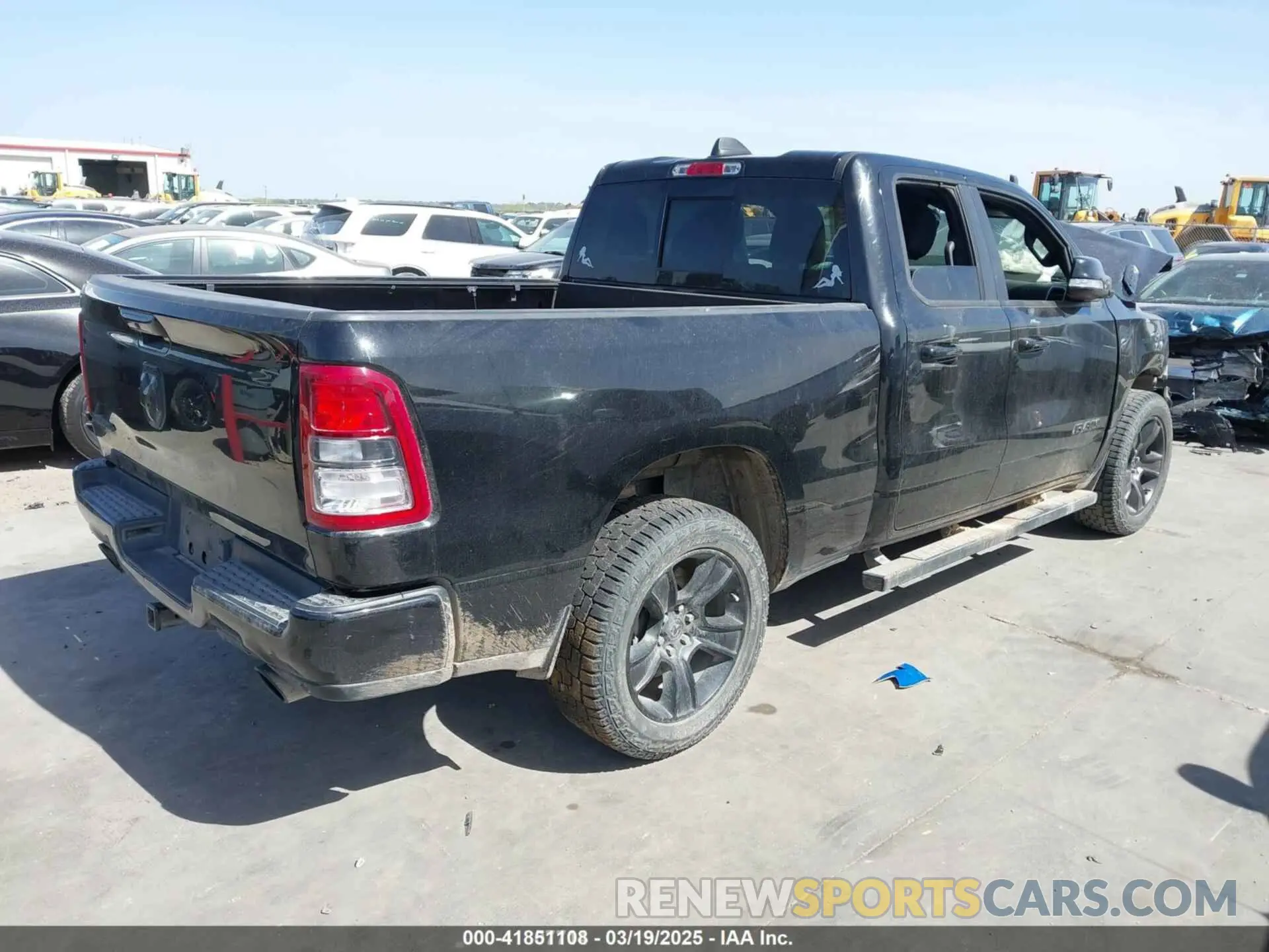 4 Photograph of a damaged car 1C6RREBT2LN108040 RAM 1500 2020