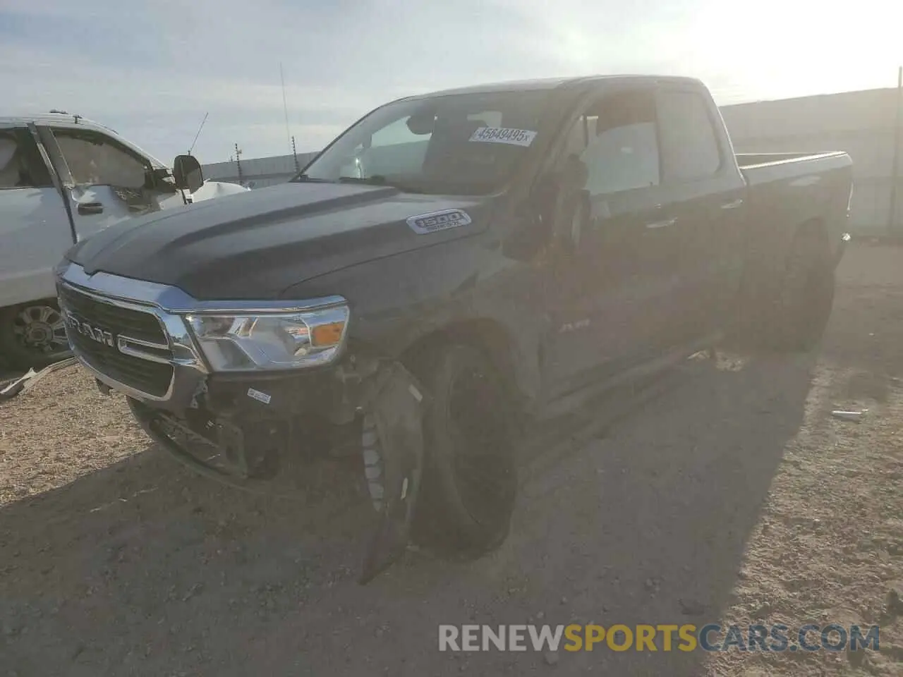 1 Photograph of a damaged car 1C6RREBT2LN139160 RAM 1500 2020
