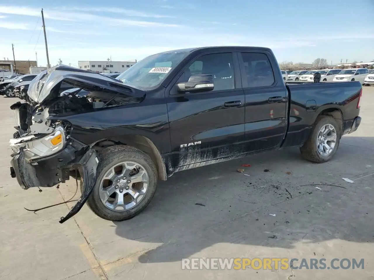 1 Photograph of a damaged car 1C6RREBT8LN253003 RAM 1500 2020