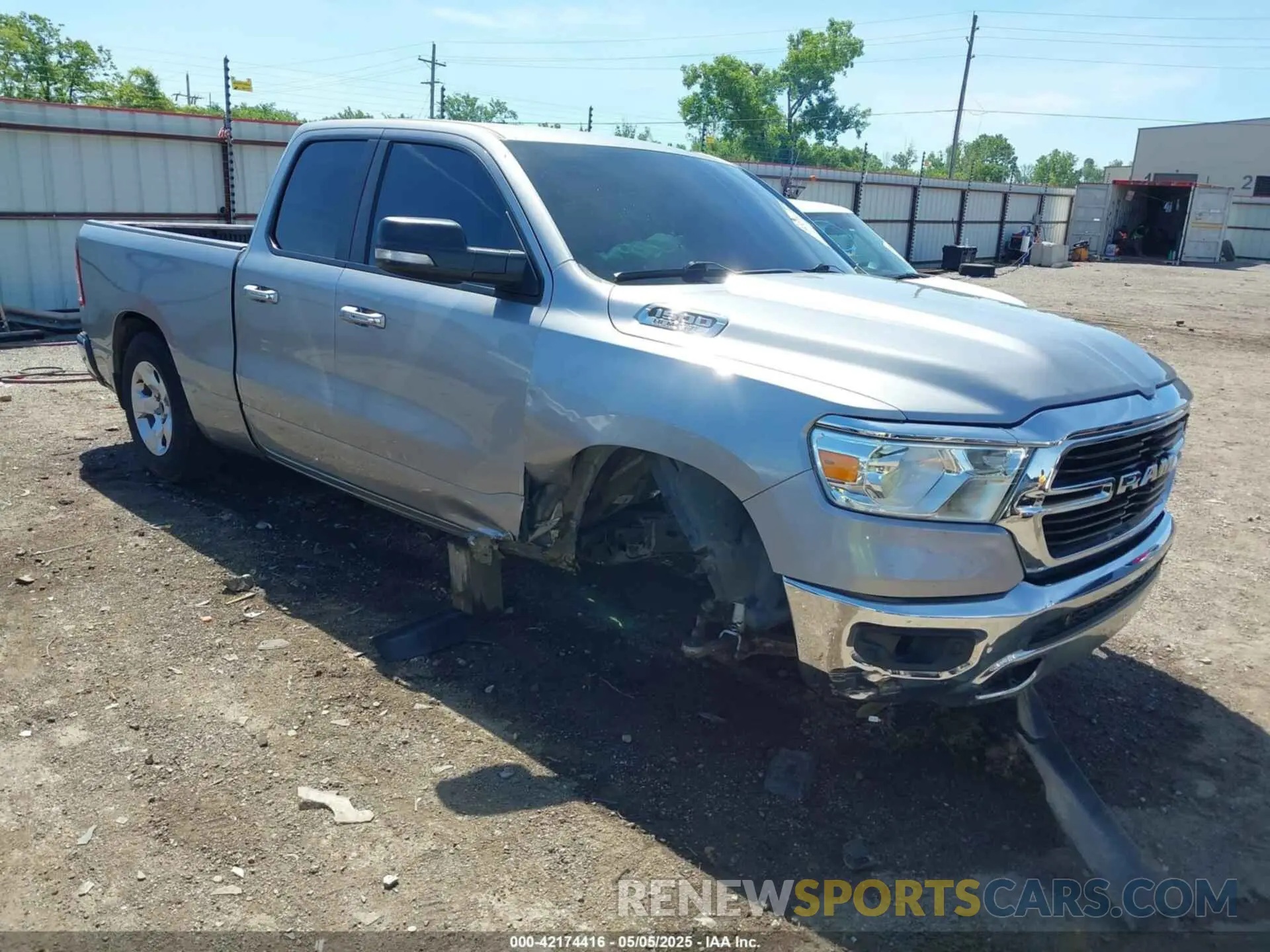 1 Photograph of a damaged car 1C6RREBT8LN294862 RAM 1500 2020