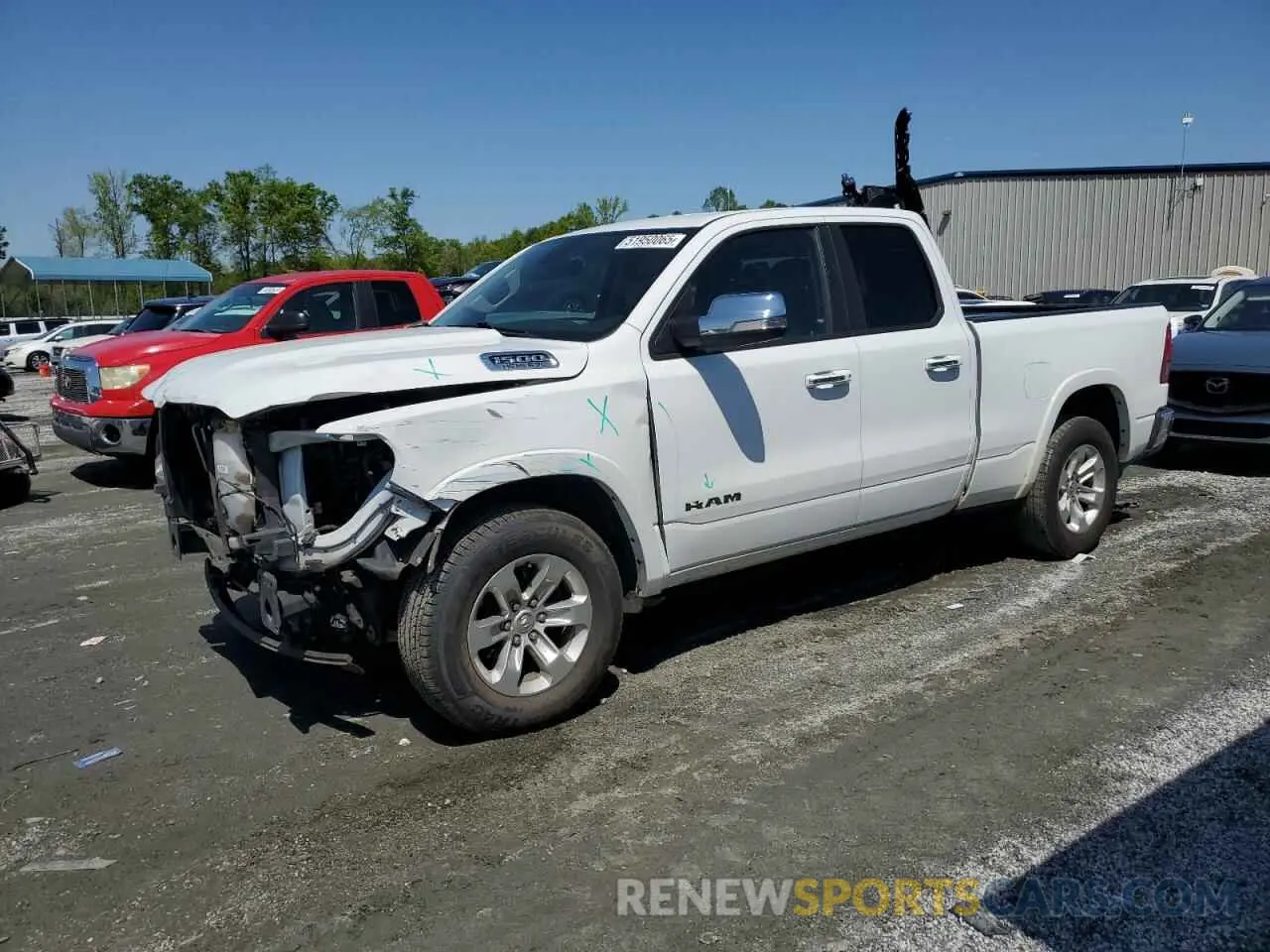 1 Photograph of a damaged car 1C6RREDT1LN270870 RAM 1500 2020
