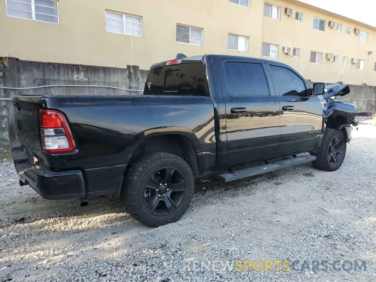 3 Photograph of a damaged car 1C6RREFG2LN338139 RAM 1500 2020