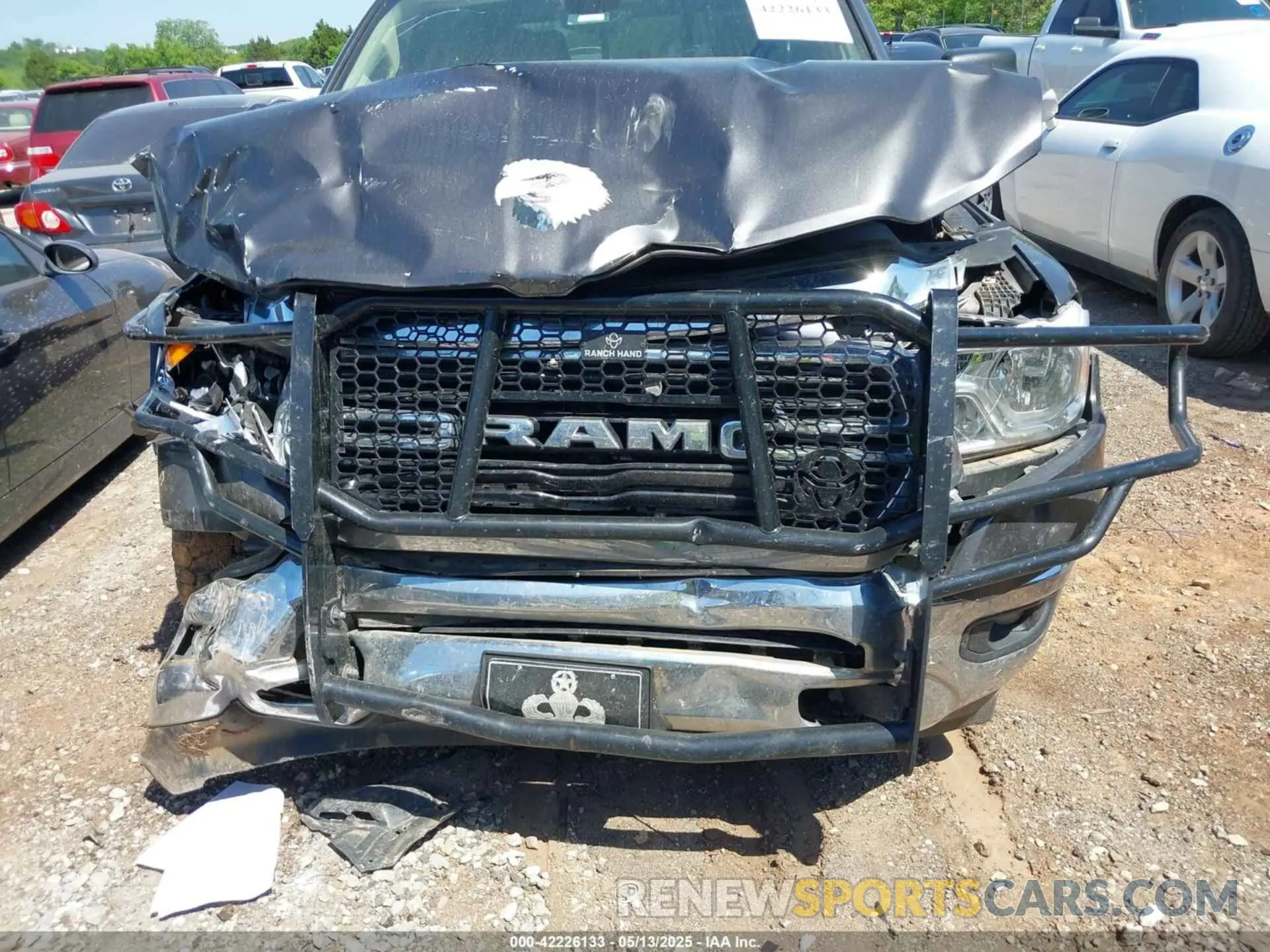 6 Photograph of a damaged car 1C6RREFT0LN209779 RAM 1500 2020