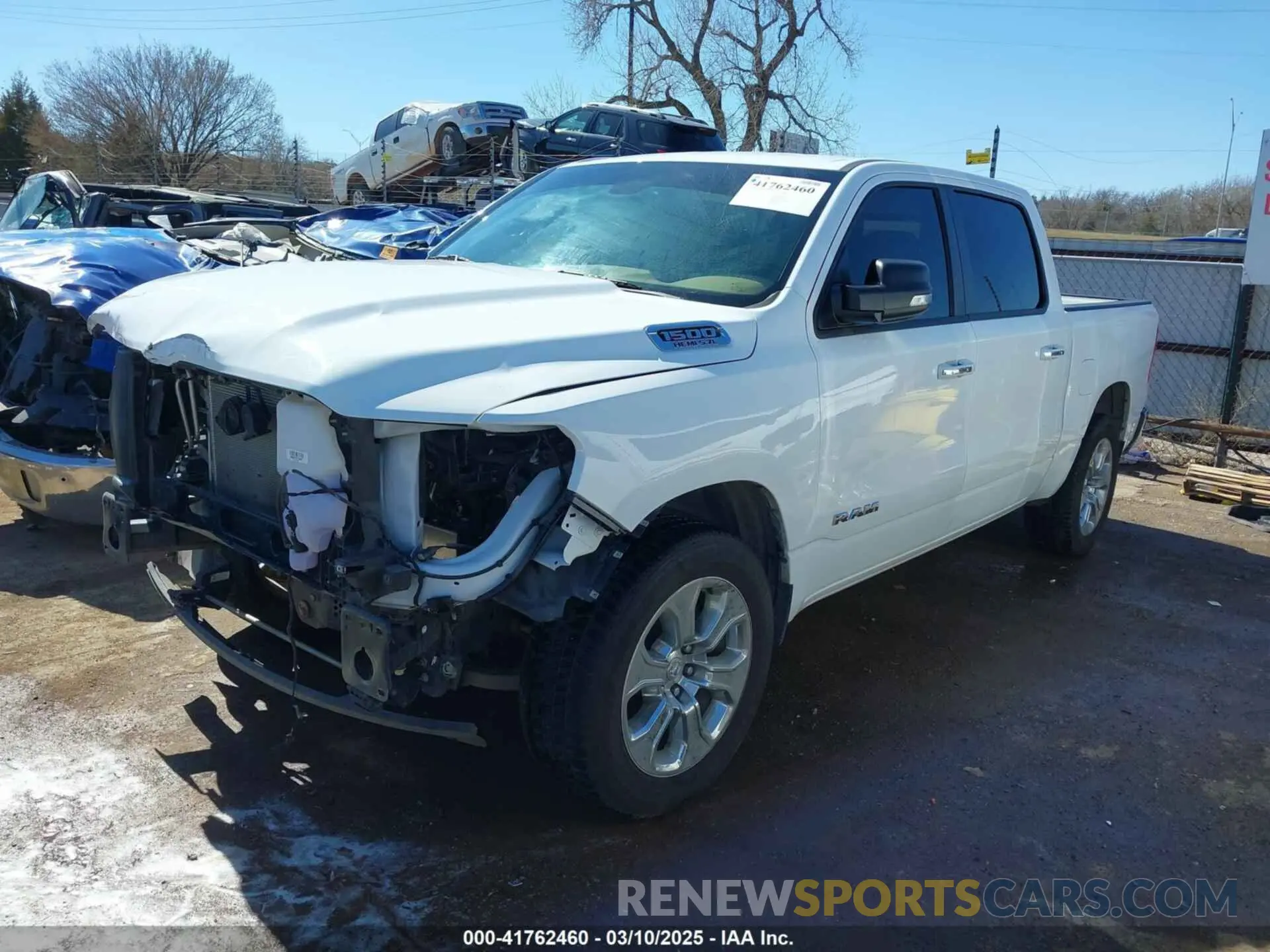 2 Фотография поврежденного автомобиля 1C6RREFT0LN311731 RAM 1500 2020